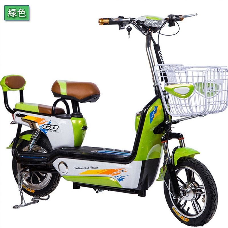 京京电动车 宽脚踏板电动自行车，48V大动力代步新选择